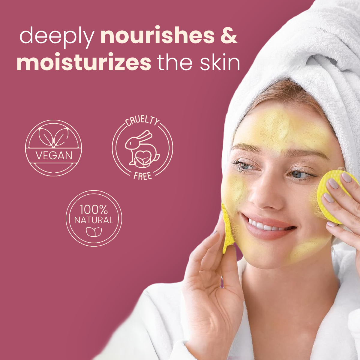 brightening turmeric & kojic acid pads Eveloria